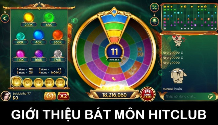 Bát Môn Hitclub là trò chơi như thế nào?
